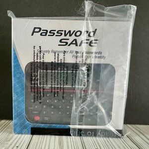 RecZone Password Safe Model 595 Electronic Password Vault Storage Stylus New